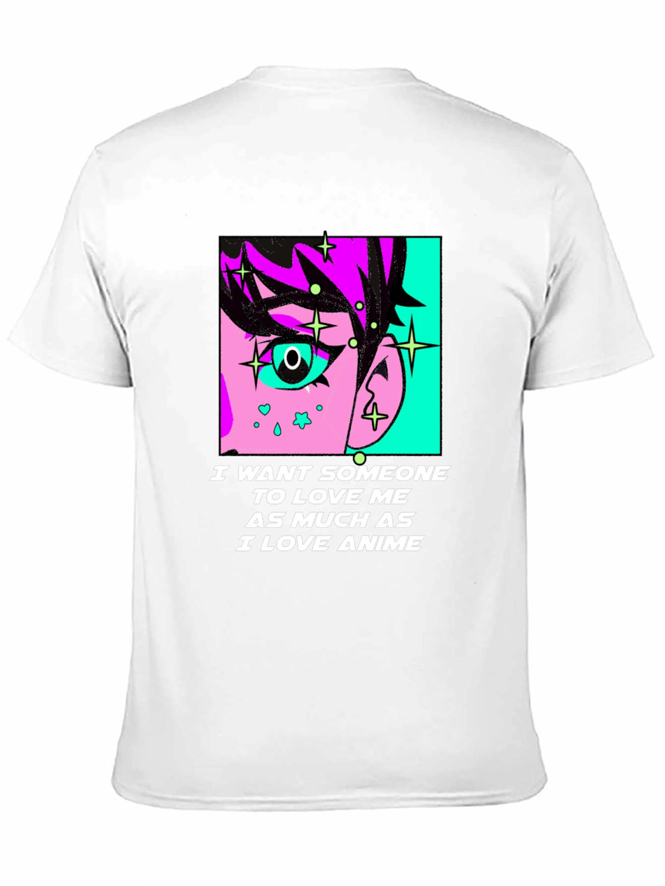 Anime Lover Graphic Tee - I Love Anime T-Shirt