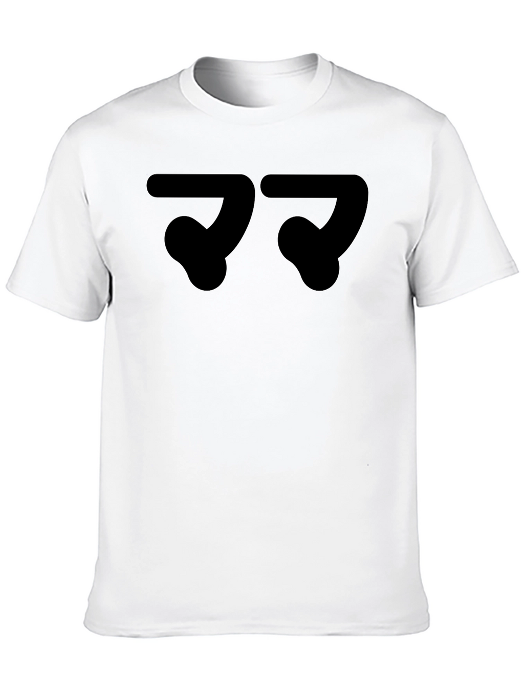 Abstract Black T-Shirt