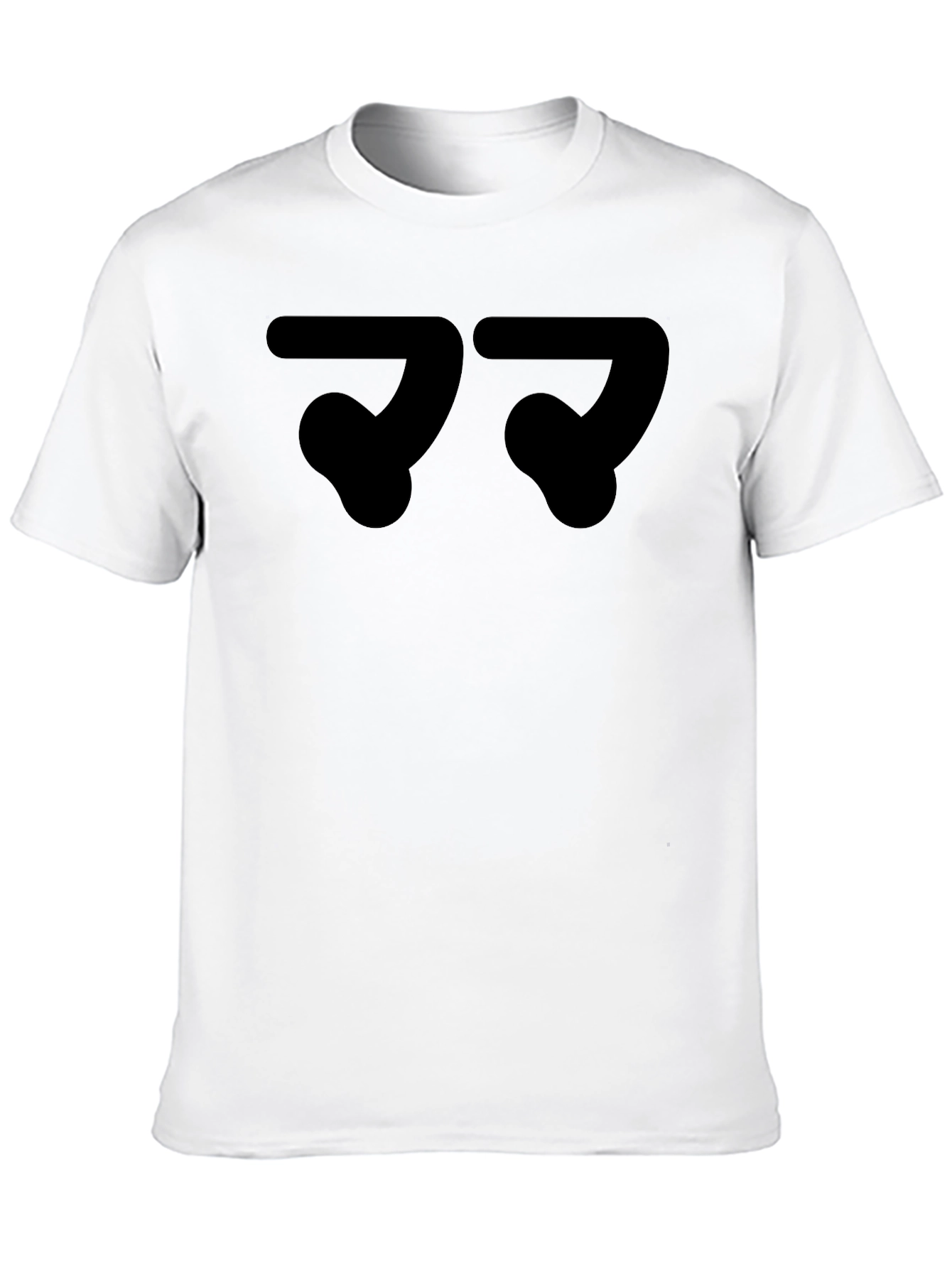 Abstract Black T-Shirt