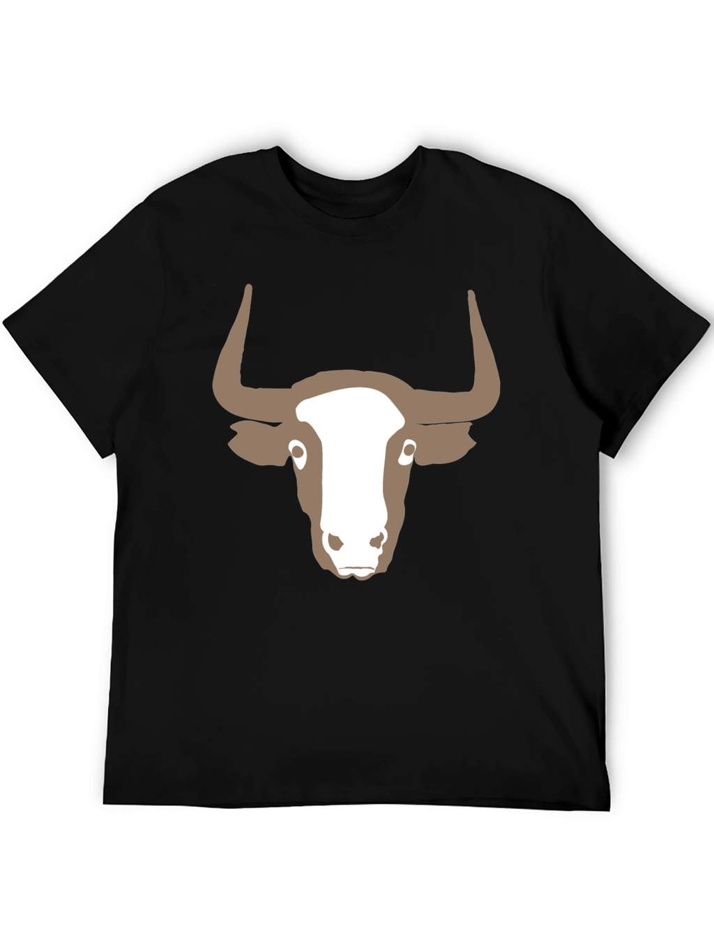 Bull Graphic Tee - Stylish Black Cotton Shirt