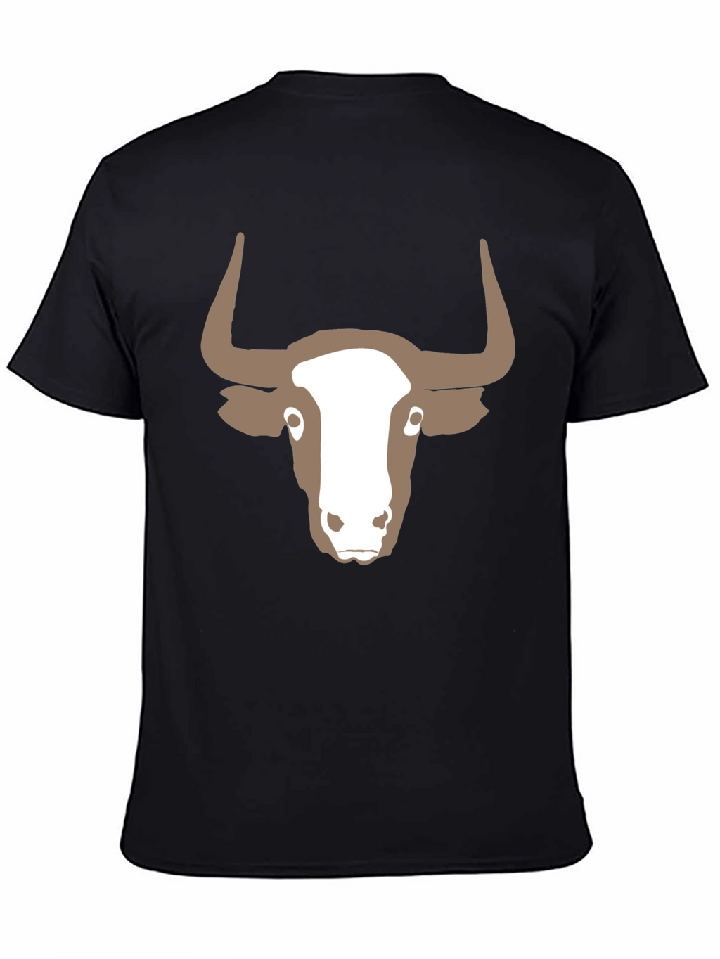 Bull Graphic Tee - Stylish Black Cotton Shirt