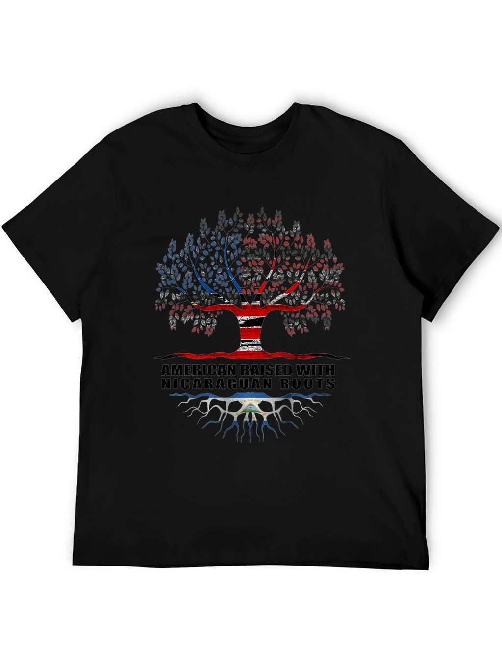 American Raised with Nicaraguan Roots T-Shirt