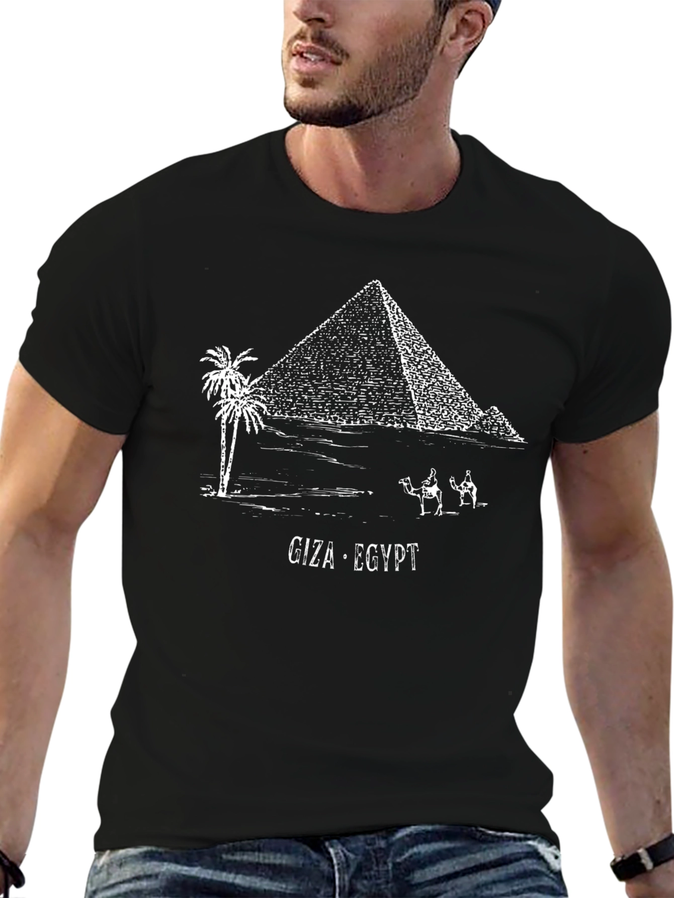 Giza Egypt Graphic Tee