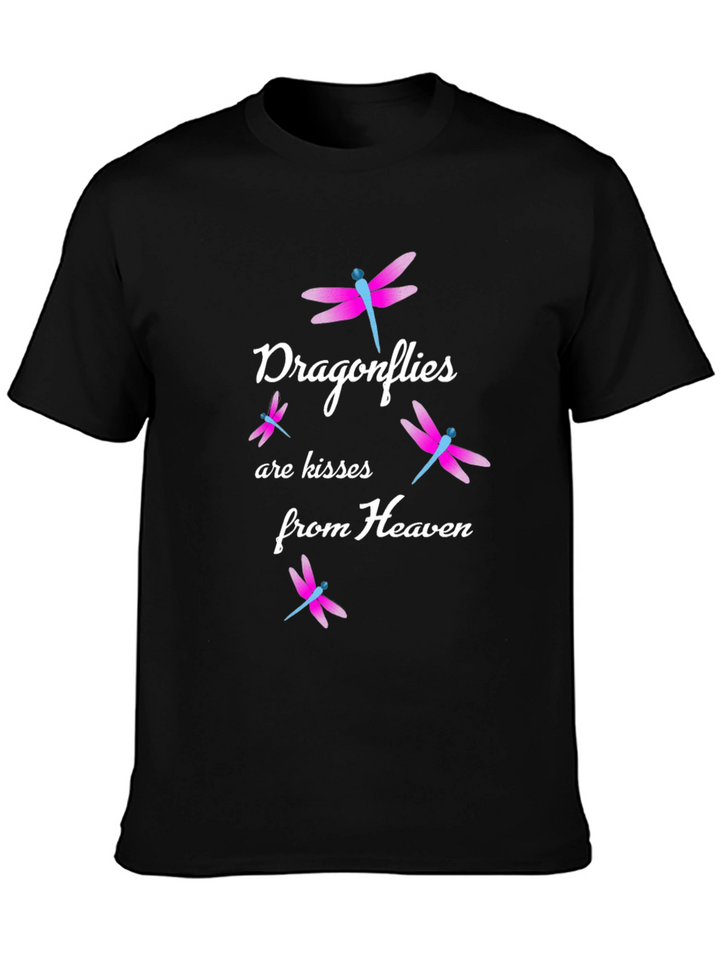 Dragonfly Kisses from Heaven Graphic Tee