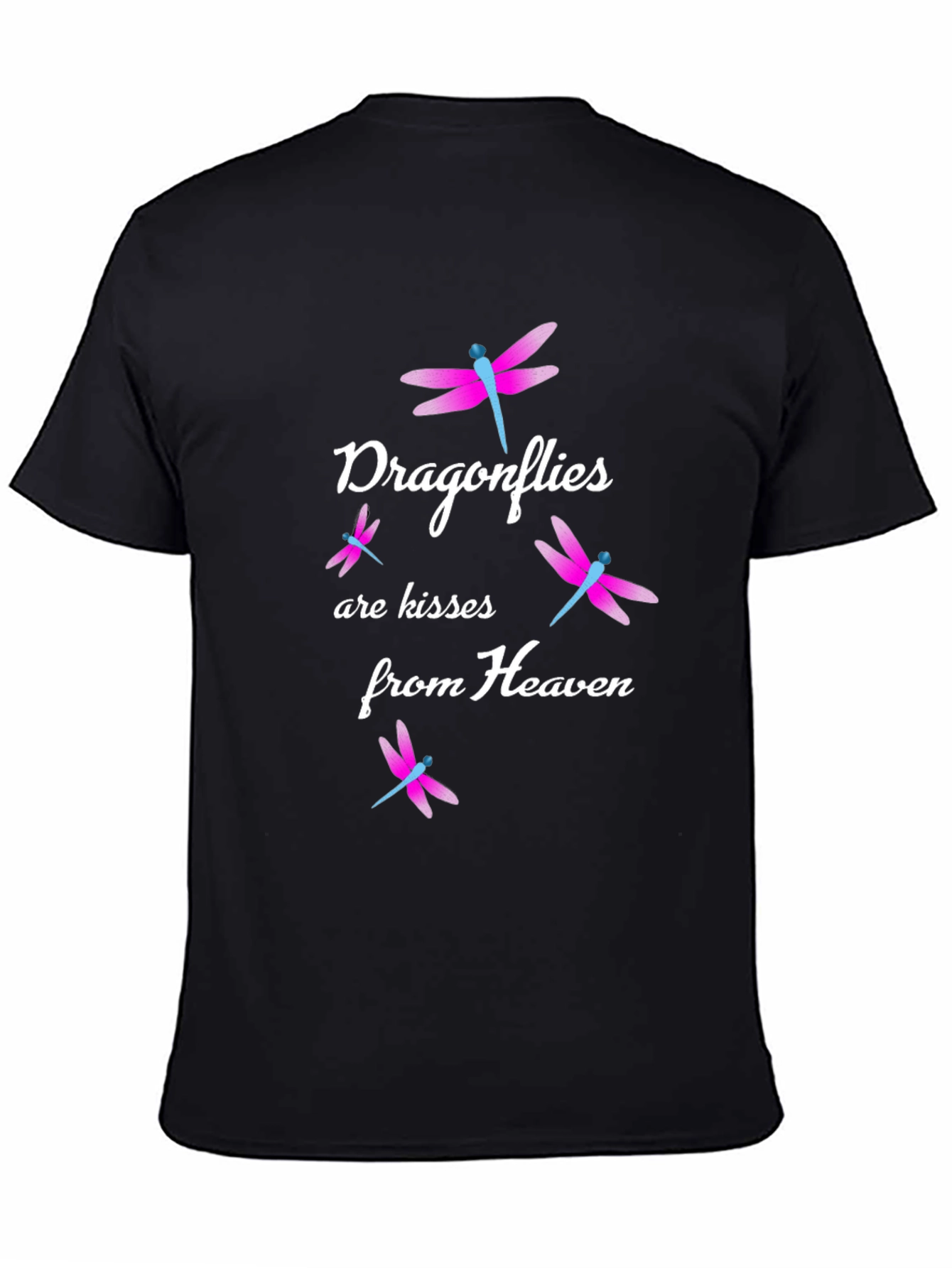 Dragonfly Kisses from Heaven Graphic Tee