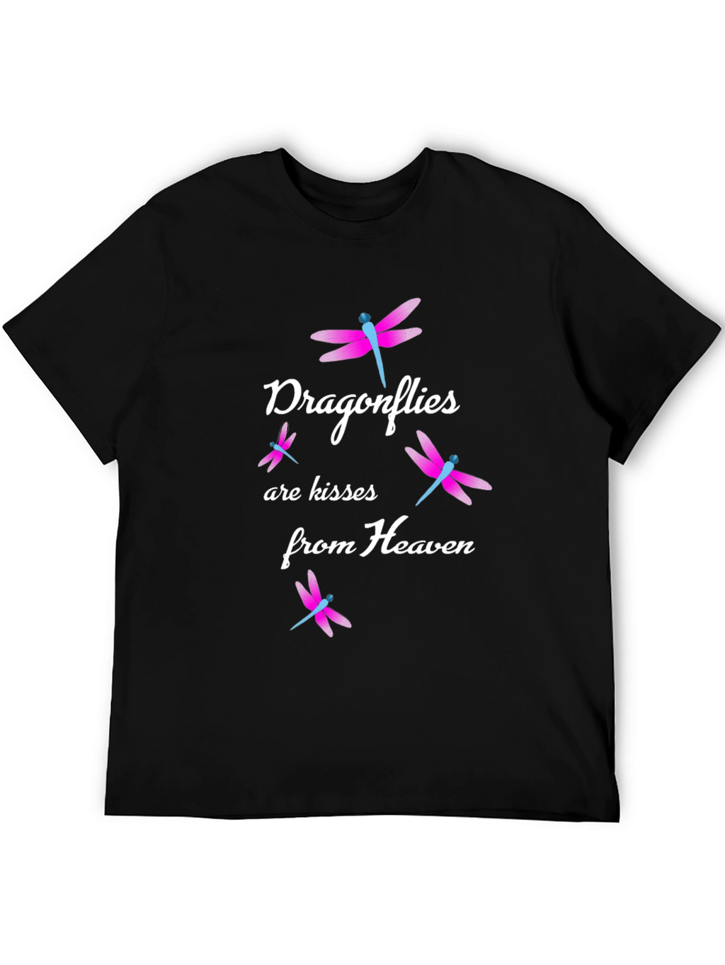 Dragonfly Kisses from Heaven Graphic Tee
