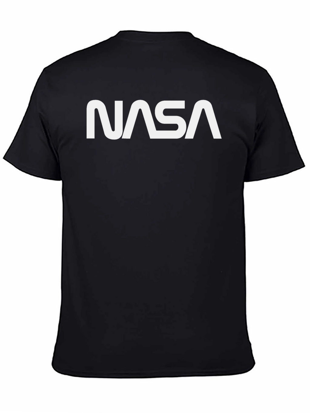 NASA Logo Black T-Shirt | Space Exploration Tee