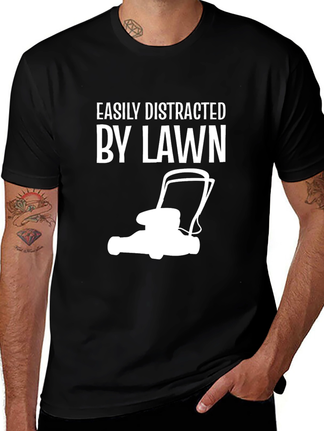 Easily Distracted By Lawn T-Shirt
