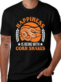 Corn Snake Happiness Graphic Tee