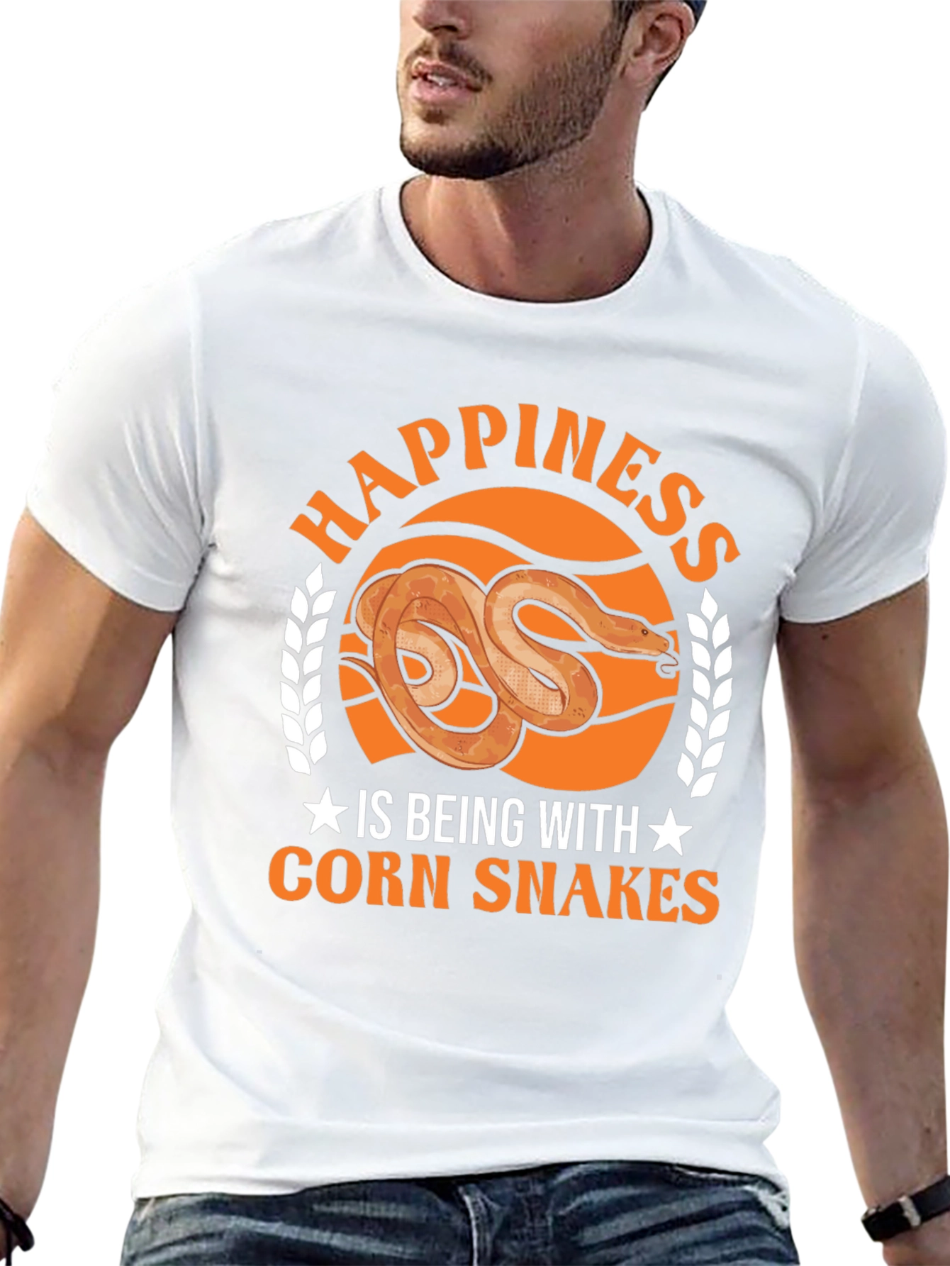 Corn Snake Happiness Graphic Tee