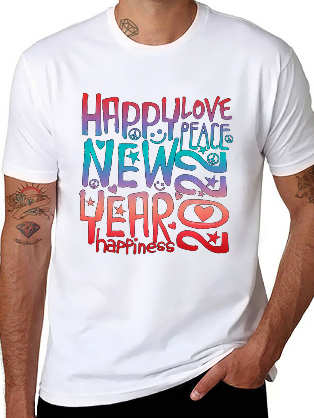 Happy New Year 2023 Graphic T-Shirt