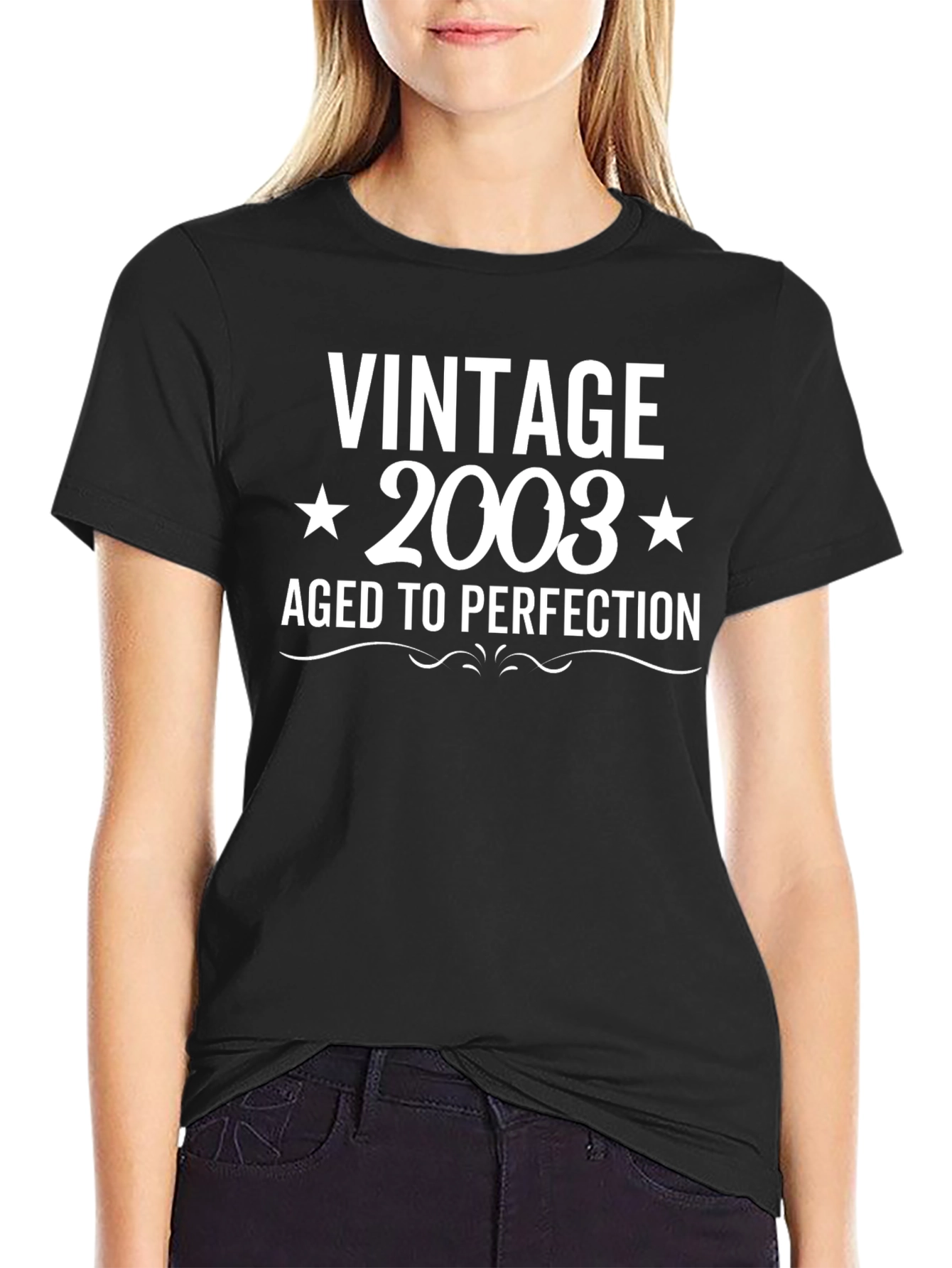 Vintage 2003 Aged to Perfection T-Shirt