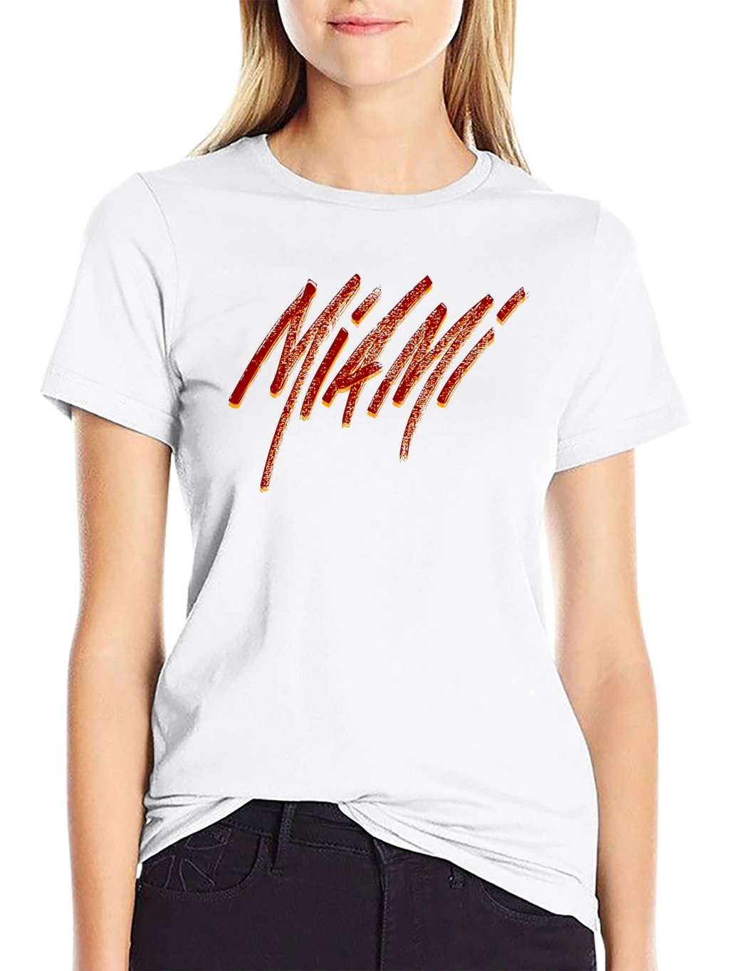 Miami Graphic Tee - Stylish Black T-Shirt