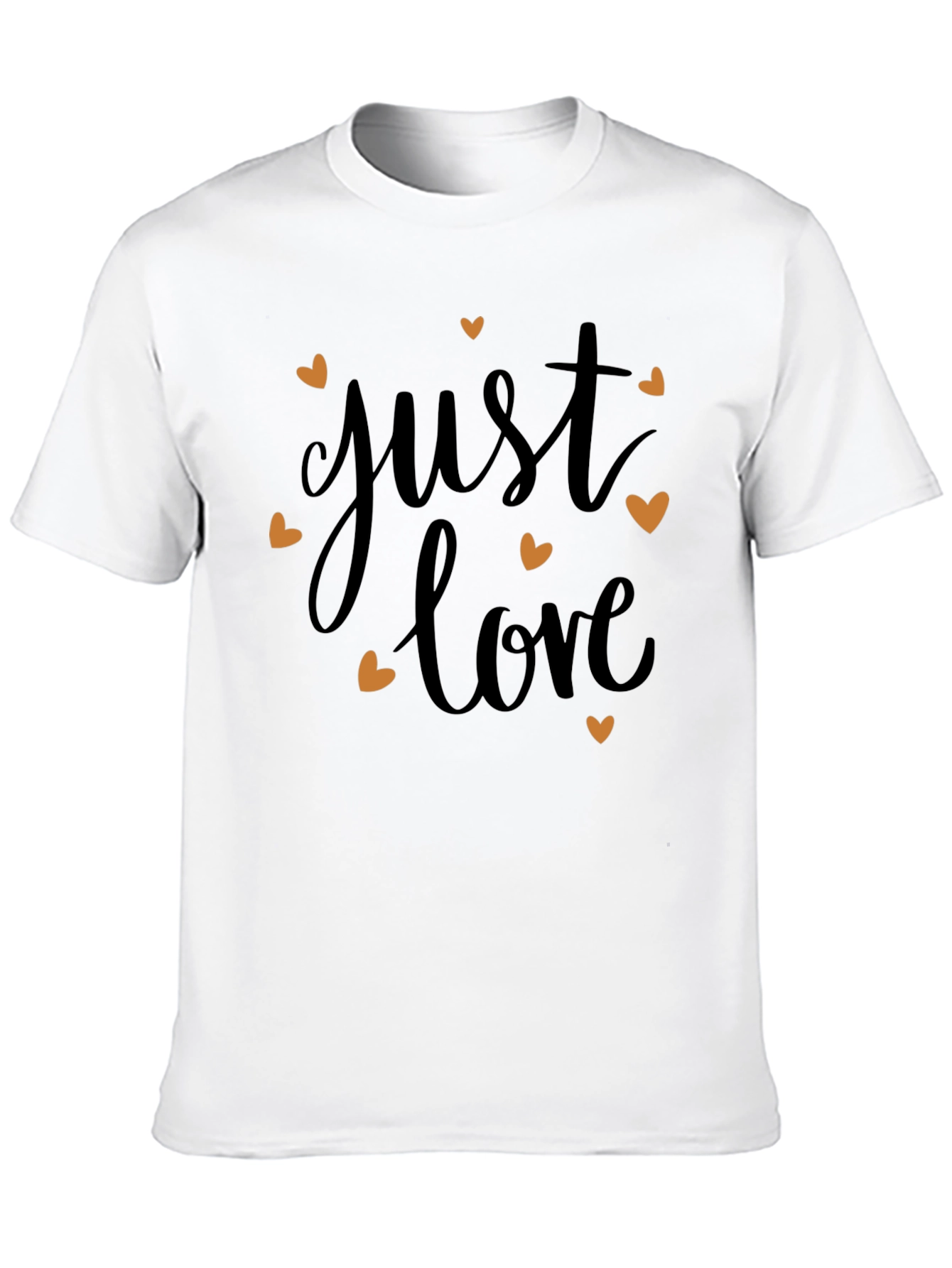 Just Love Graphic Tee - Trendy Casual Shirt