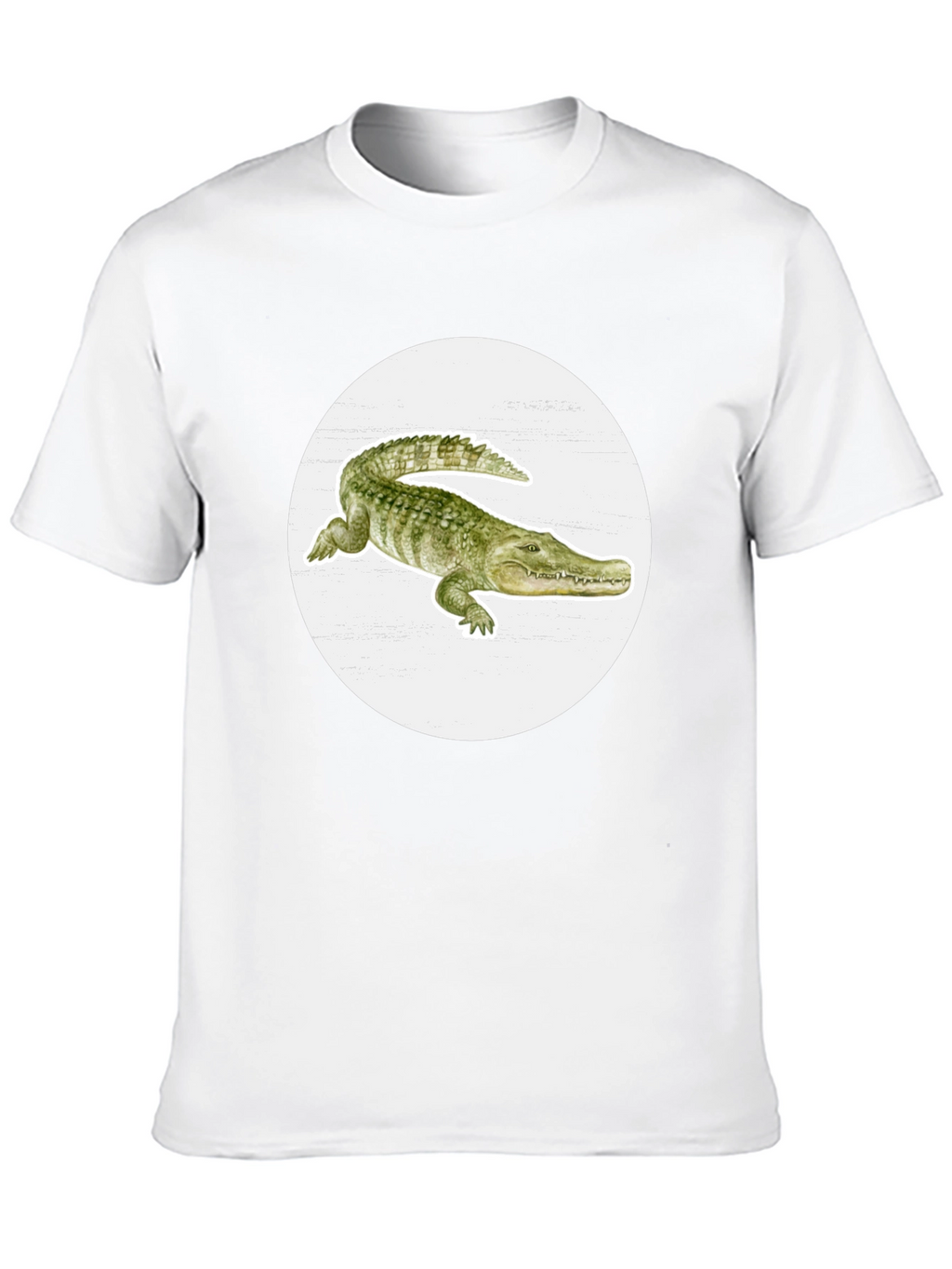 Alligator Graphic Tee - Cool Reptile Print
