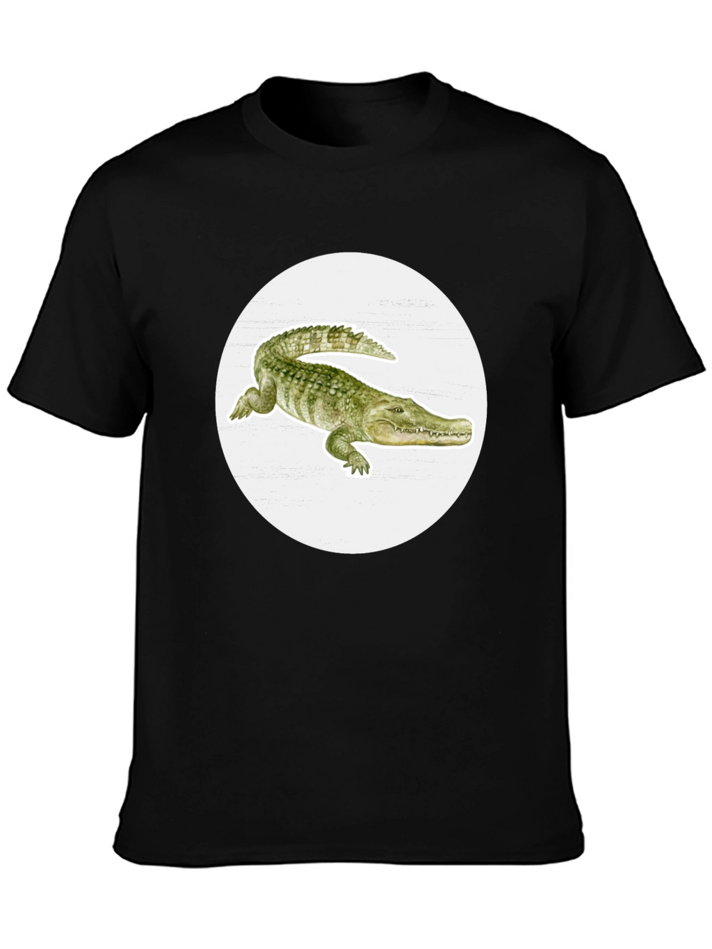 Alligator Graphic Tee - Cool Reptile Print