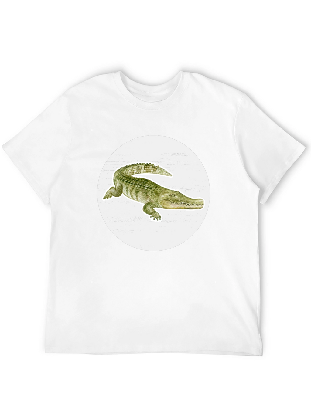 Alligator Graphic Tee - Cool Reptile Print