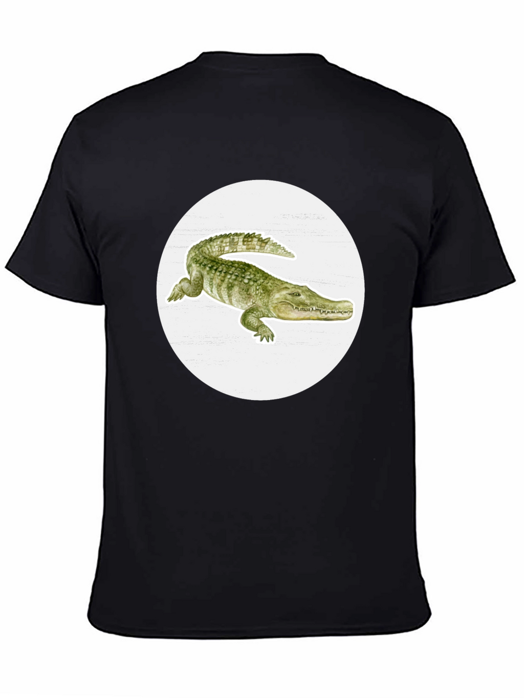 Alligator Graphic Tee - Cool Reptile Print
