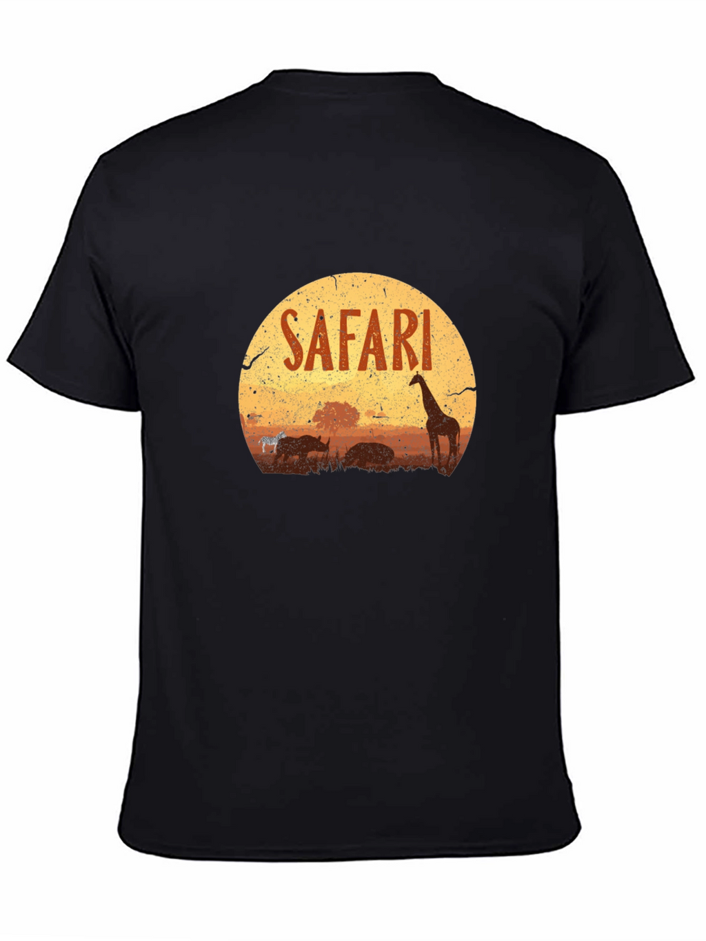 Safari Graphic T-Shirt - Wildlife Adventure Tee