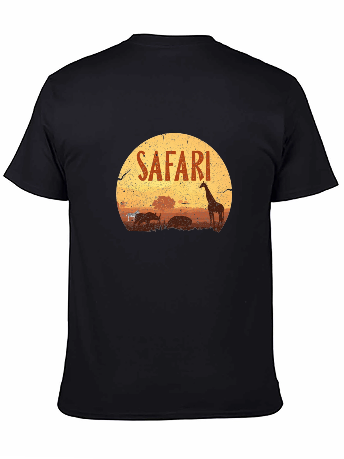 Safari Graphic T-Shirt - Wildlife Adventure Tee