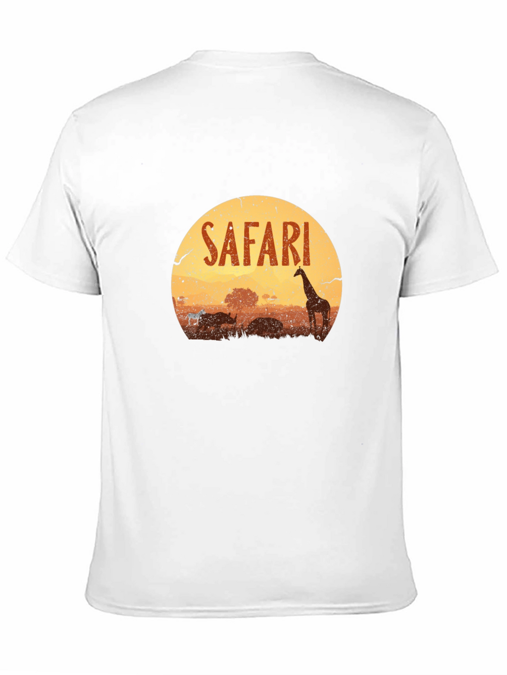 Safari Graphic T-Shirt - Wildlife Adventure Tee