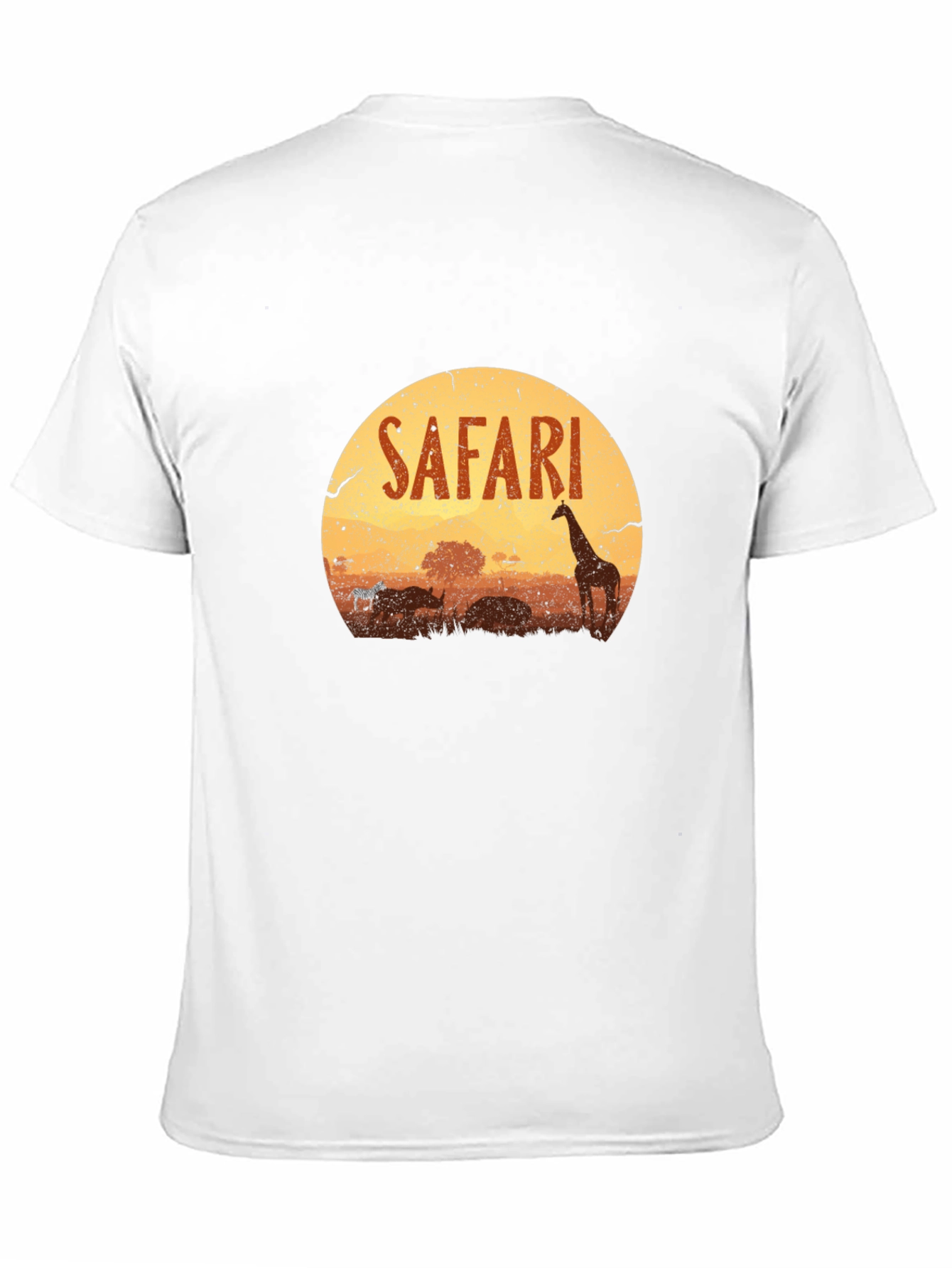 Safari Graphic T-Shirt - Wildlife Adventure Tee