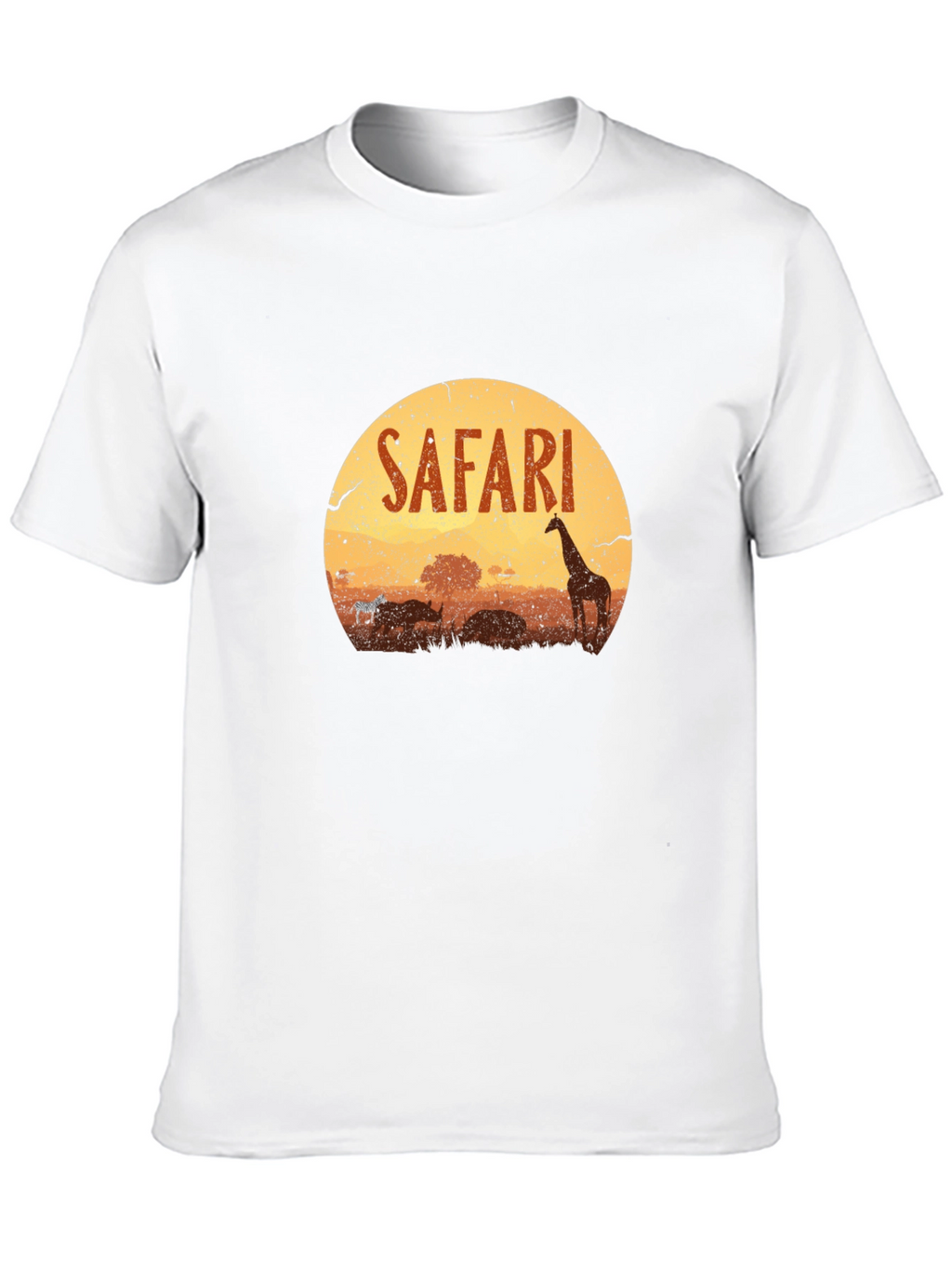 Safari Graphic T-Shirt - Wildlife Adventure Tee