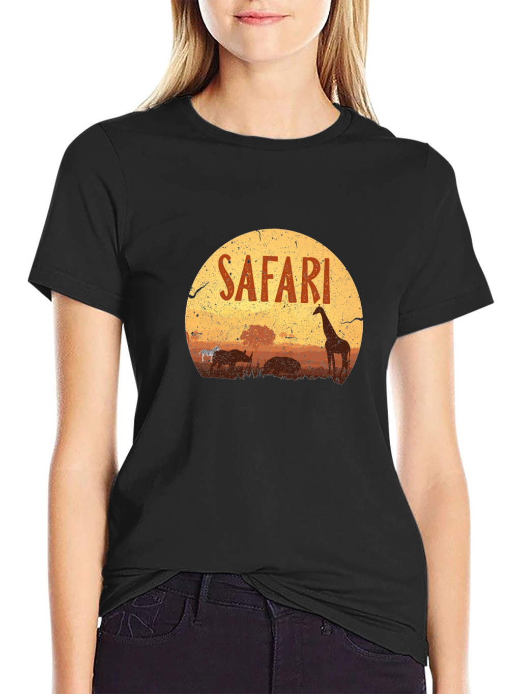 Safari Graphic T-Shirt - Wildlife Adventure Tee