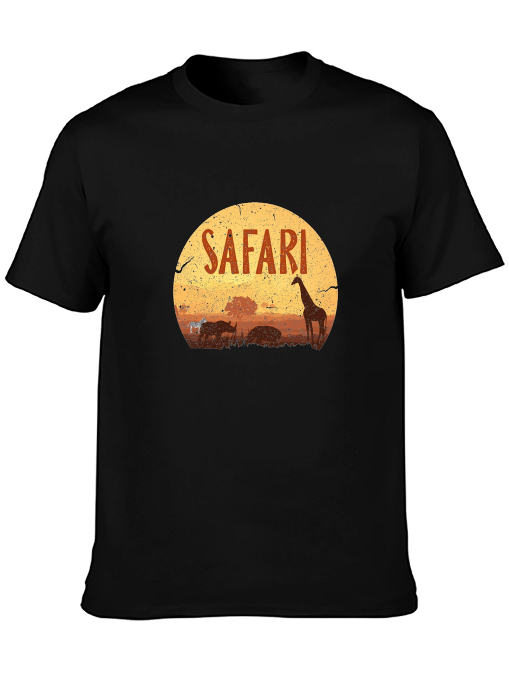 Safari Graphic T-Shirt - Wildlife Adventure Tee