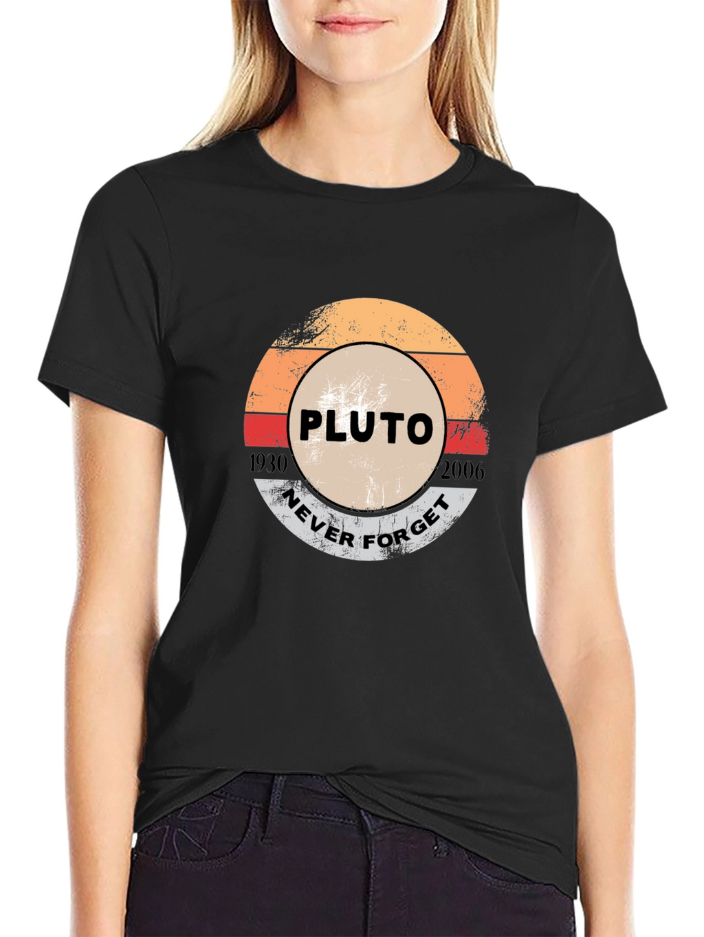 Pluto Never Forget Graphic T-Shirt