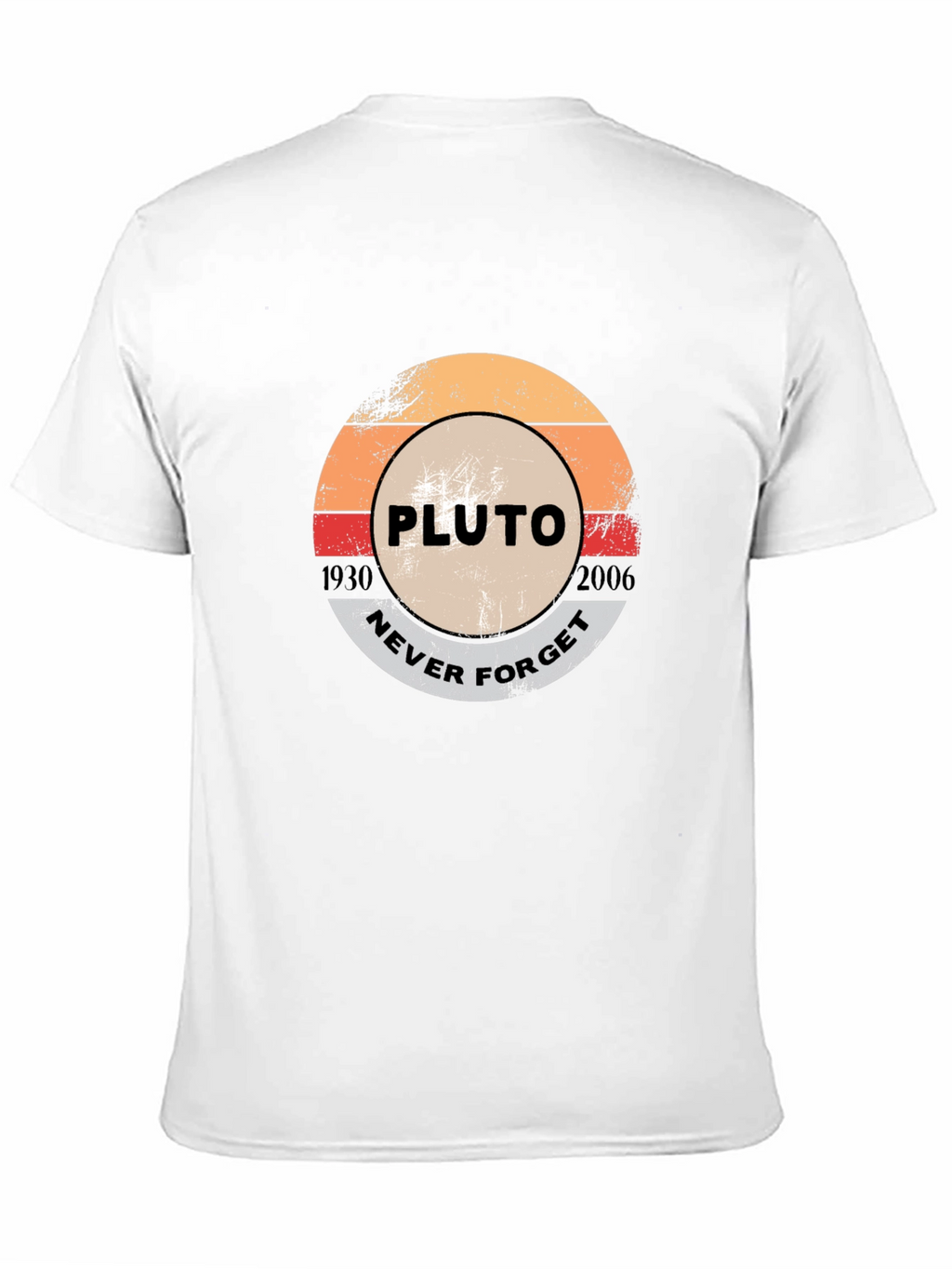 Pluto Never Forget Graphic T-Shirt