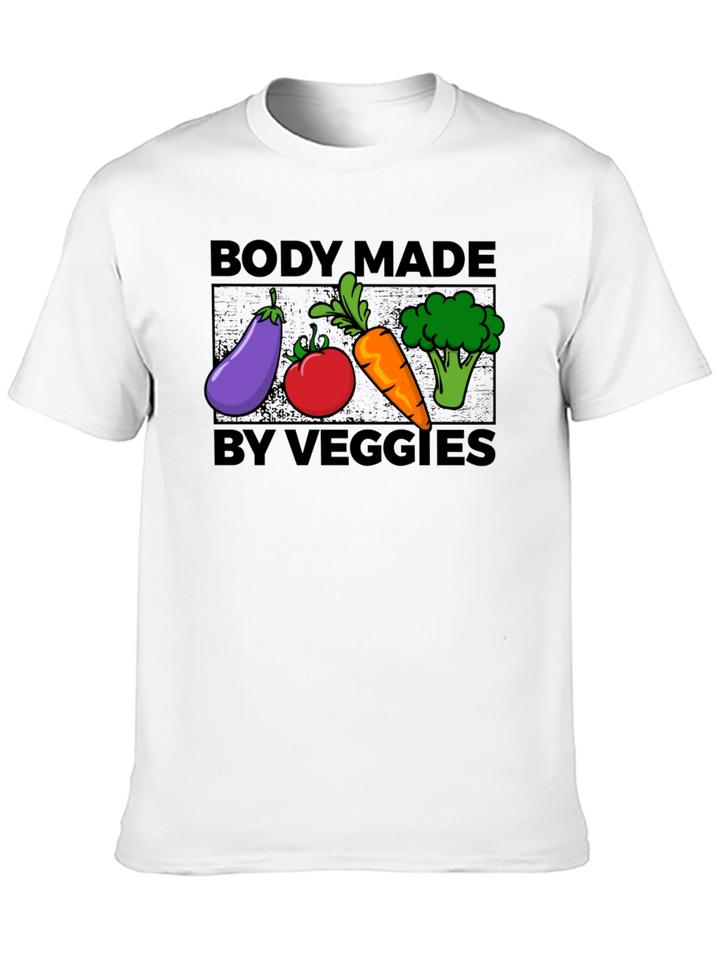 Body Made By Veggies T-Shirt - Vegan Lifestyle Tee