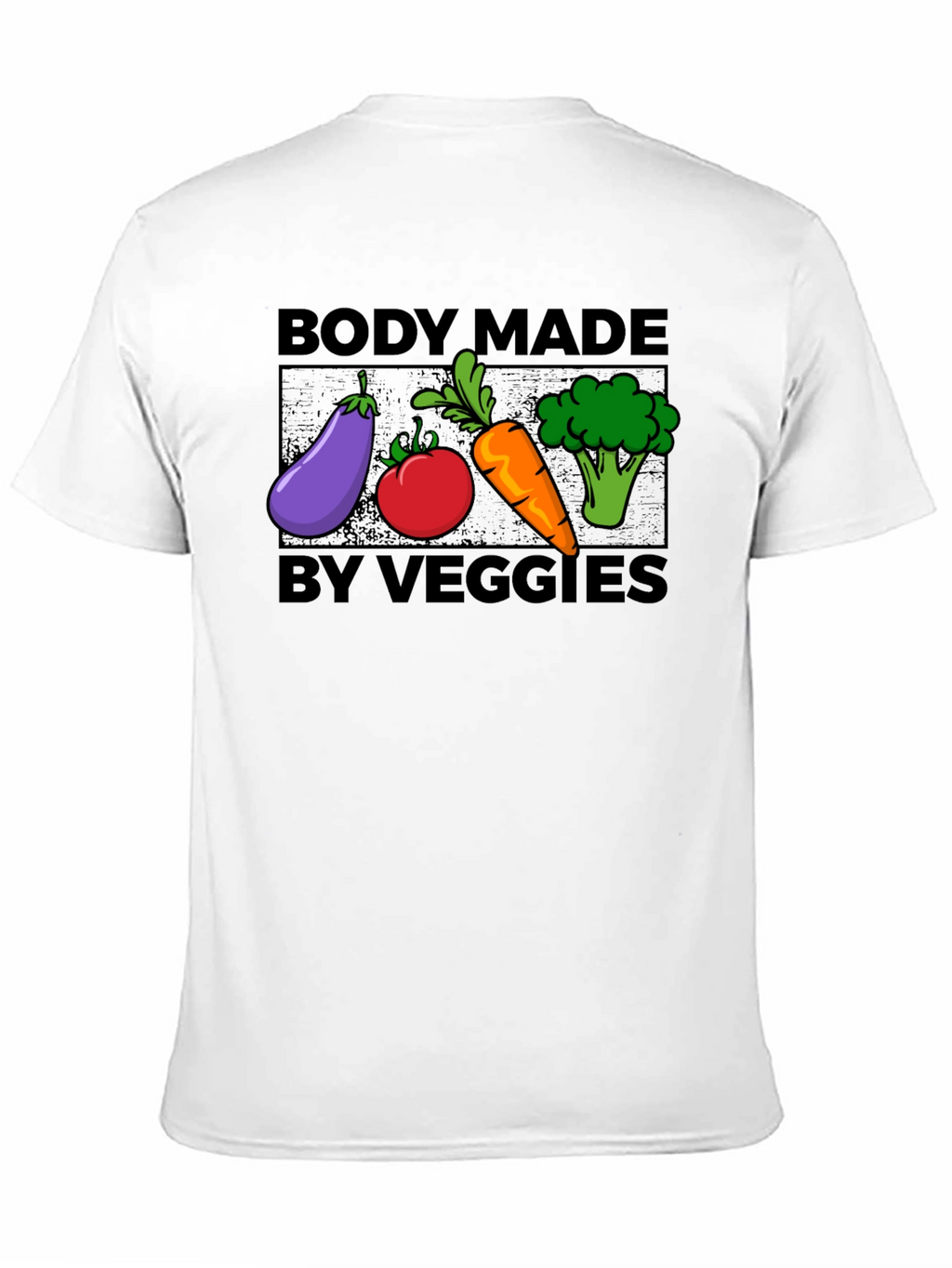Body Made By Veggies T-Shirt - Vegan Lifestyle Tee