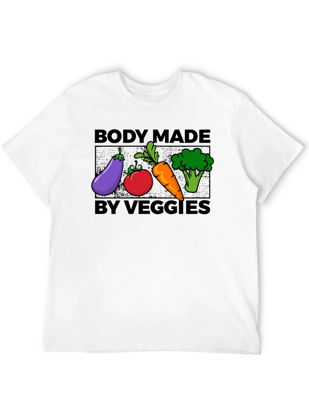 Body Made By Veggies T-Shirt - Vegan Lifestyle Tee