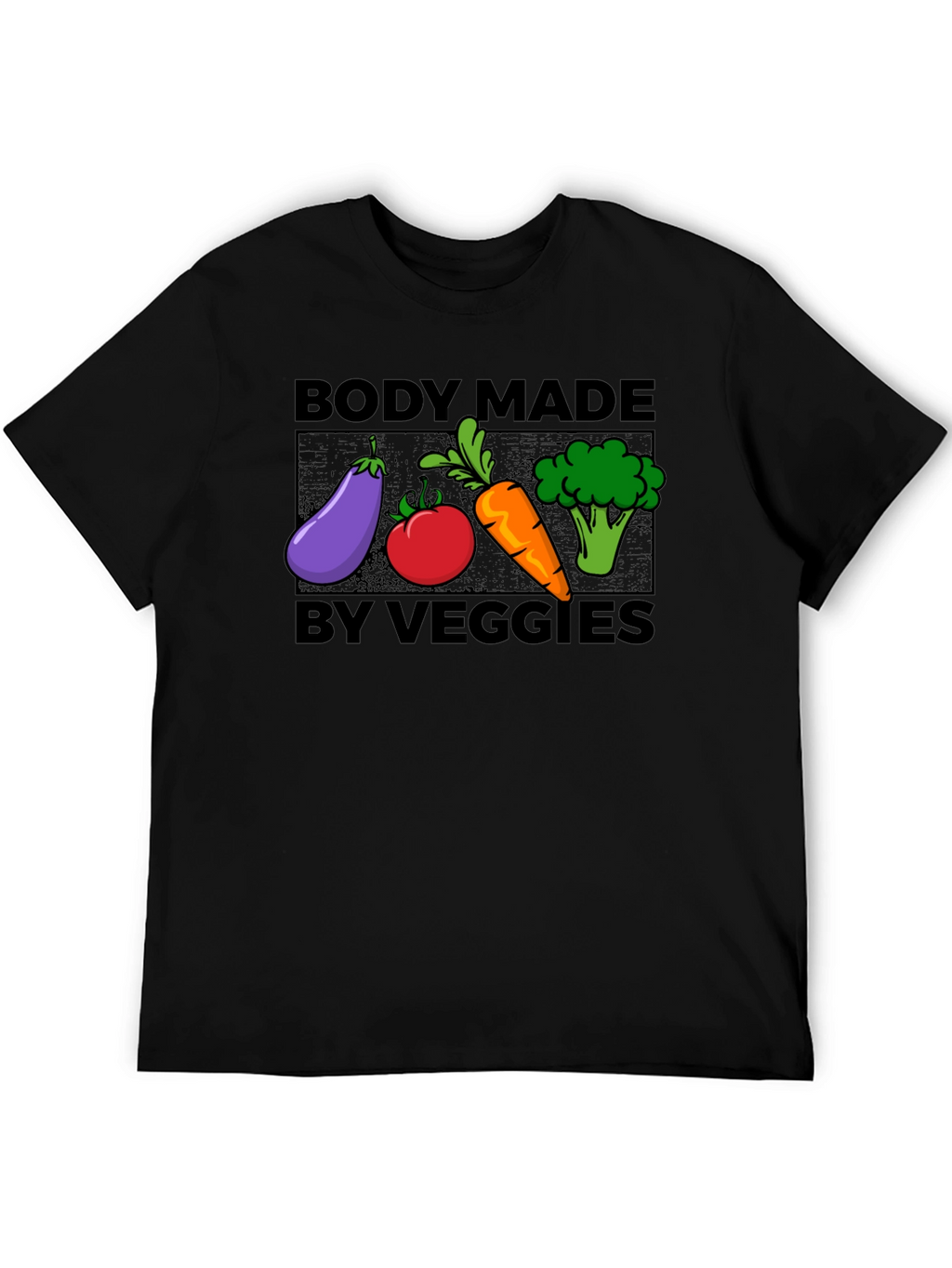 Body Made By Veggies T-Shirt - Vegan Lifestyle Tee