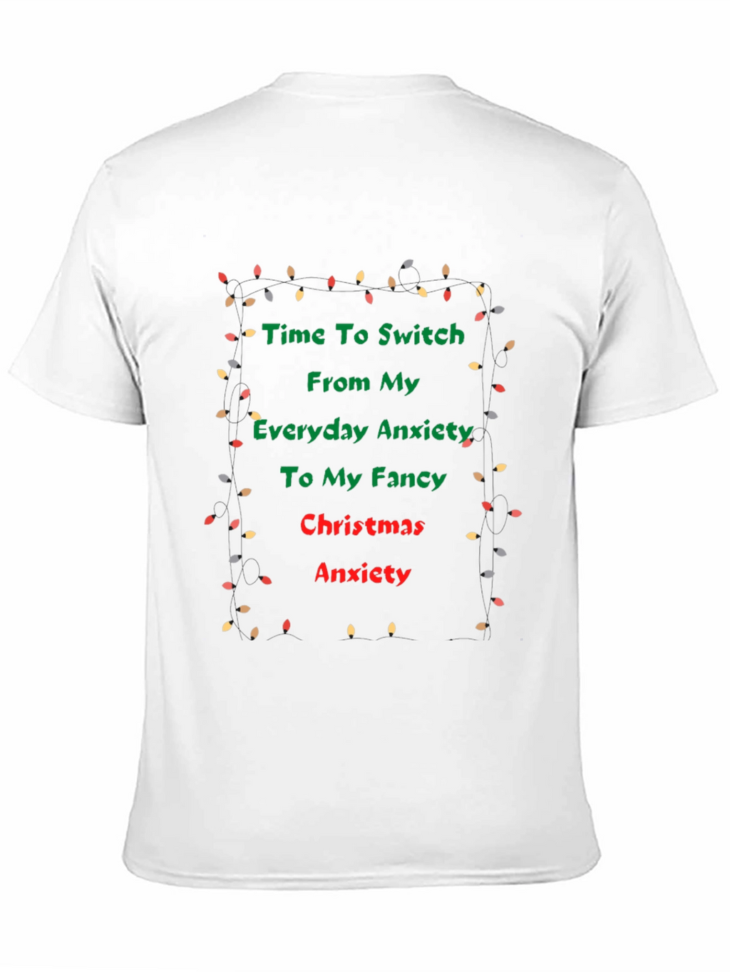 Funny Christmas Anxiety T-Shirt