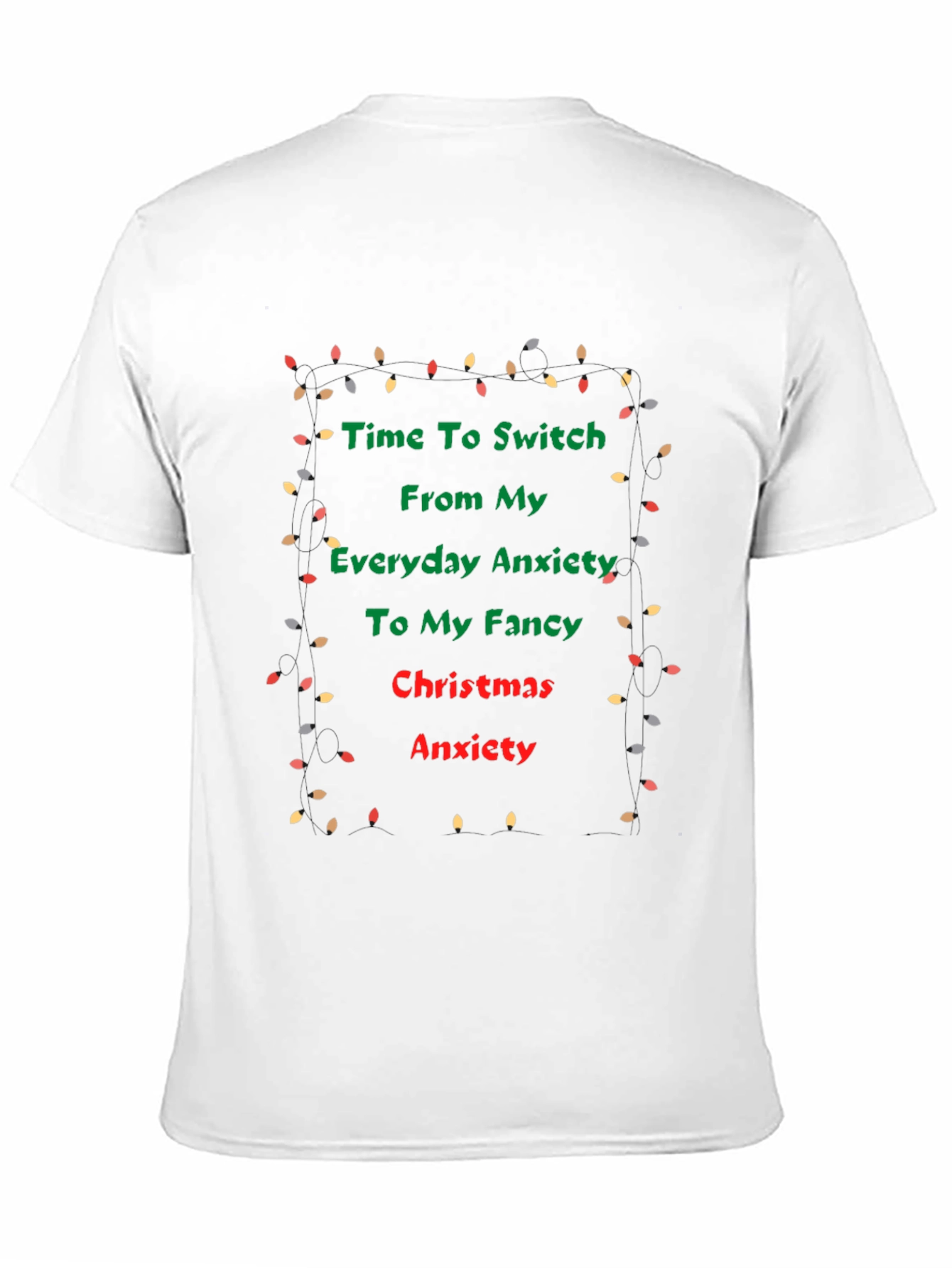 Funny Christmas Anxiety T-Shirt