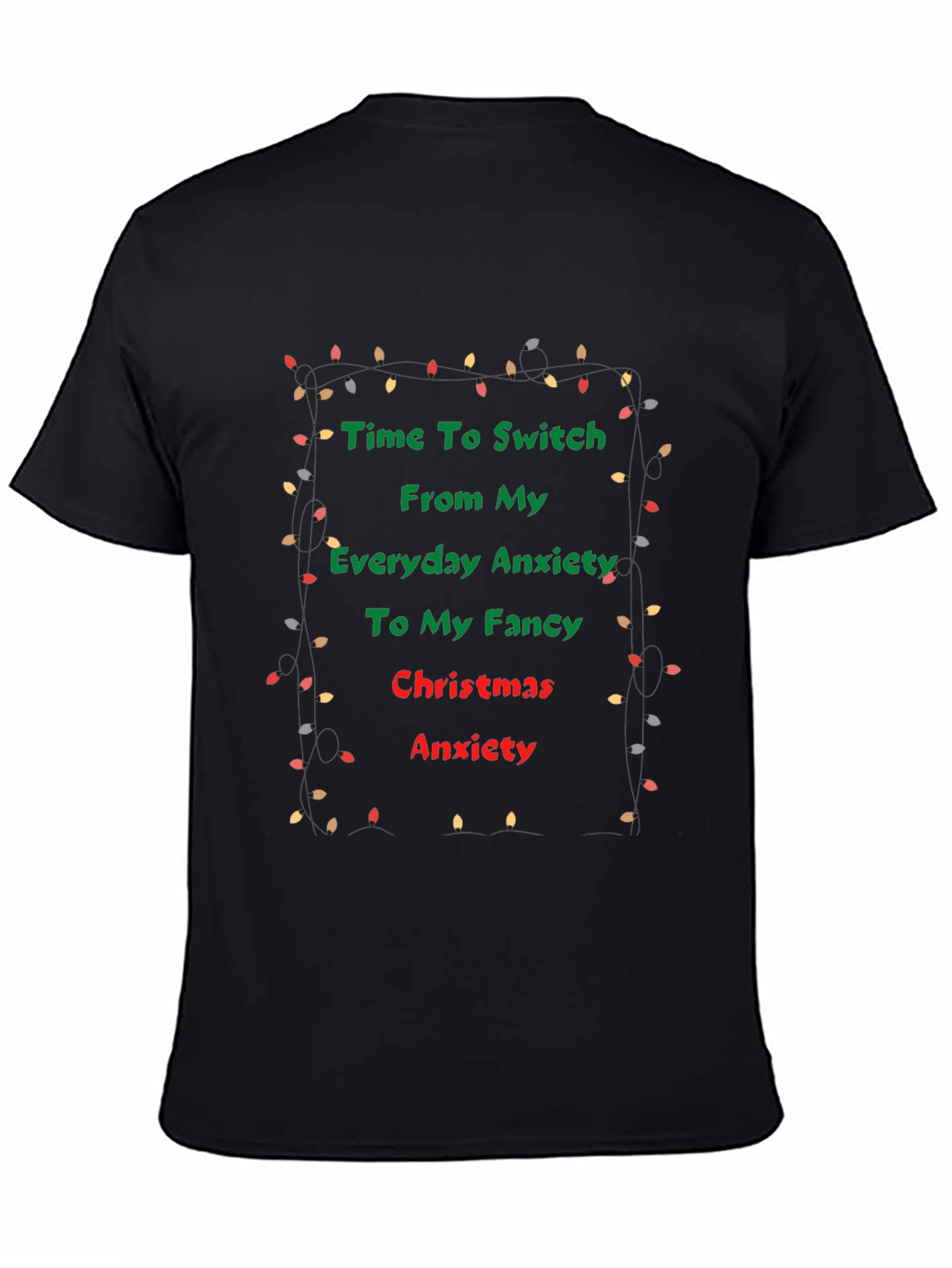 Funny Christmas Anxiety T-Shirt