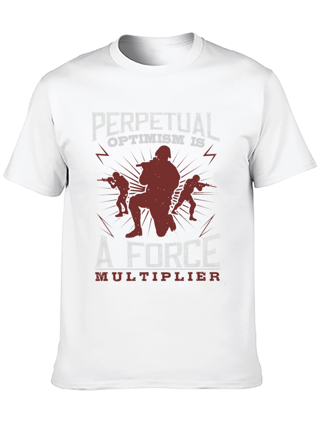 Perpetual Optimism Force Multiplier Graphic Tee