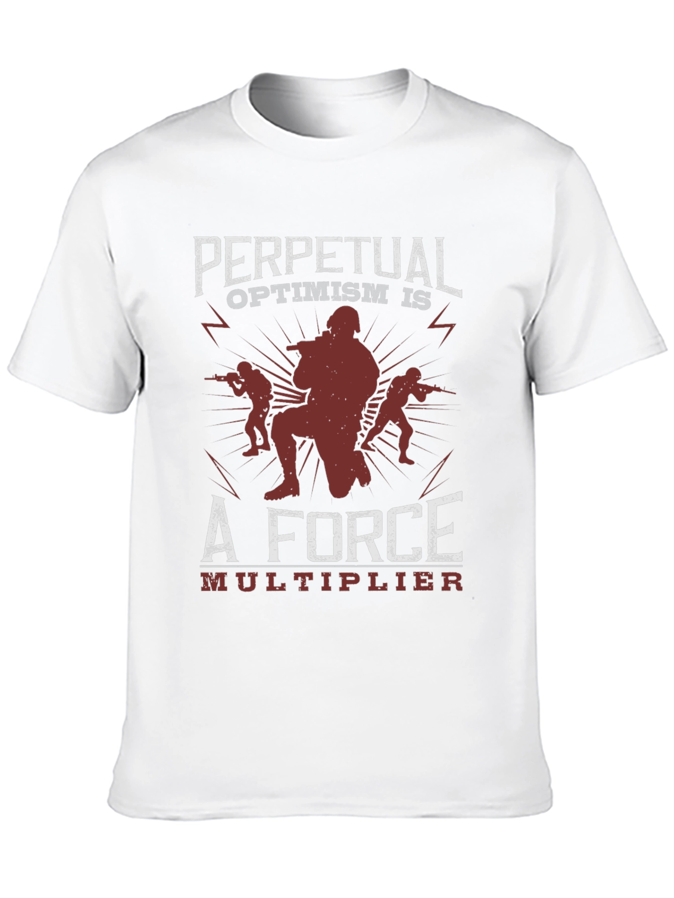 Perpetual Optimism Force Multiplier Graphic Tee