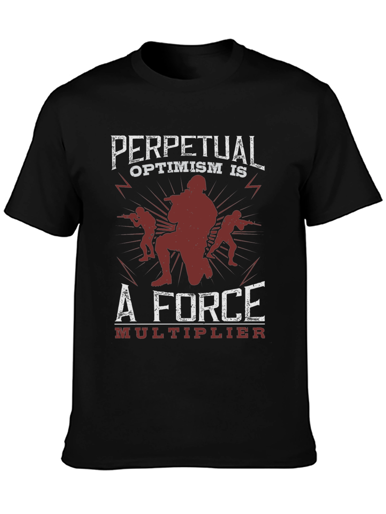 Perpetual Optimism Force Multiplier Graphic Tee