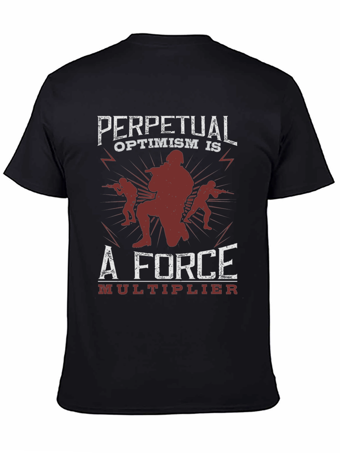Perpetual Optimism Force Multiplier Graphic Tee