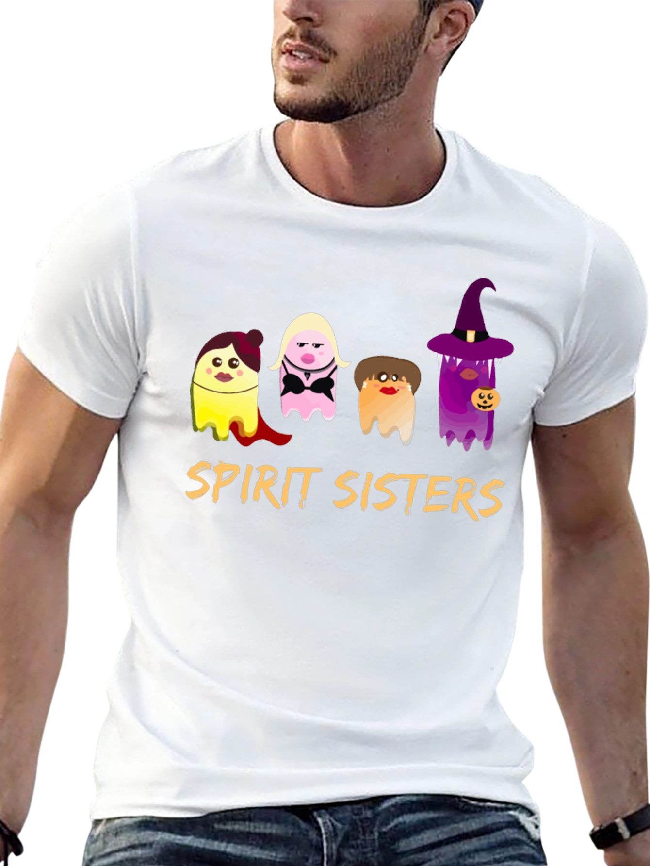 Spirit Sisters Halloween T-Shirt