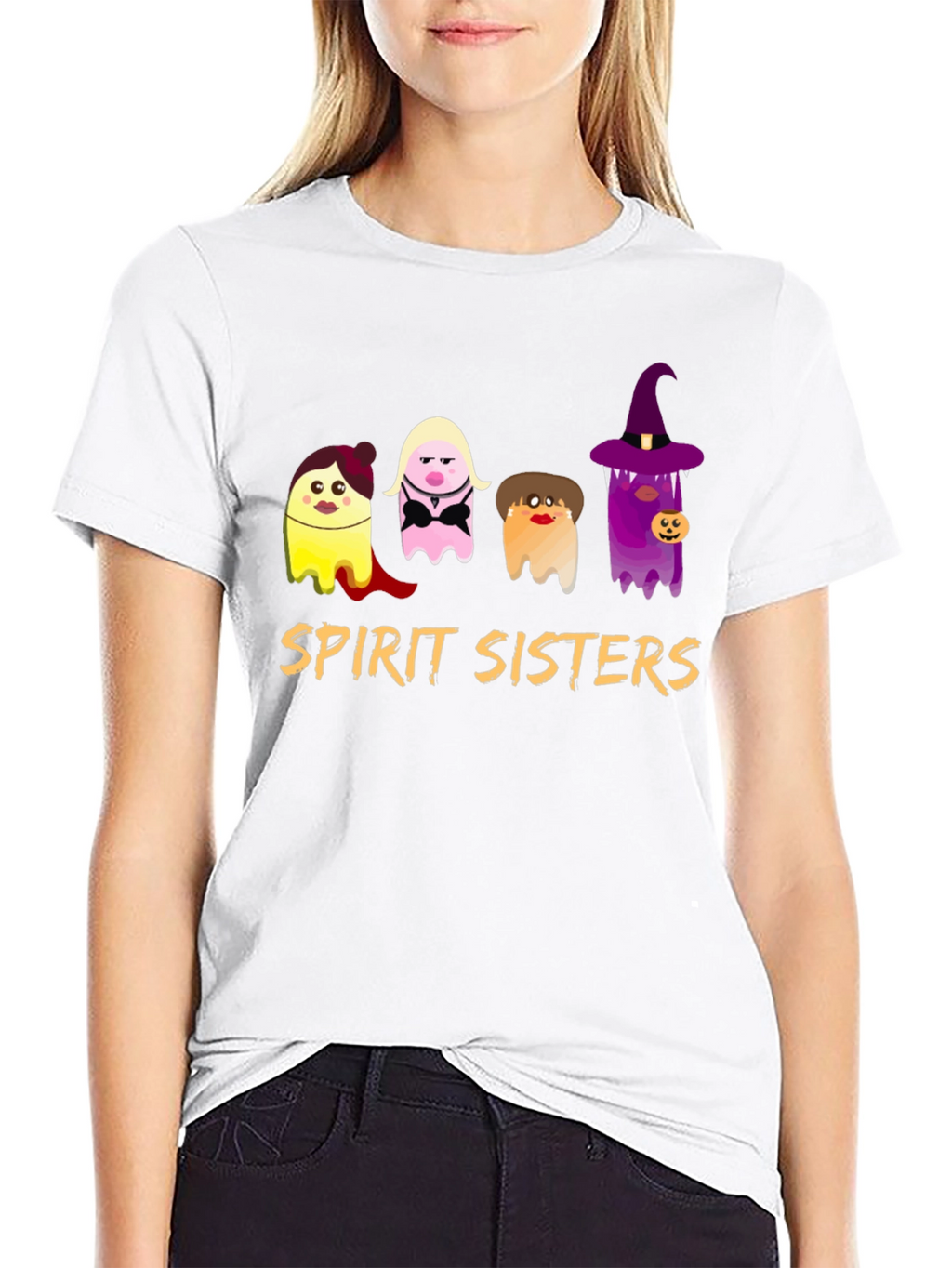Spirit Sisters Halloween T-Shirt