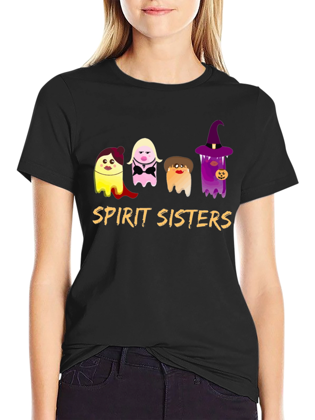 Spirit Sisters Halloween T-Shirt