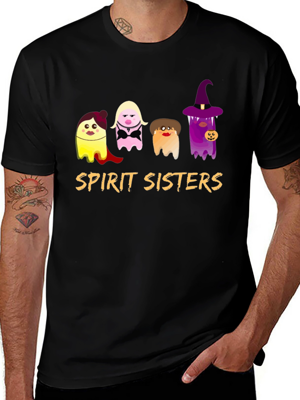 Spirit Sisters Halloween T-Shirt