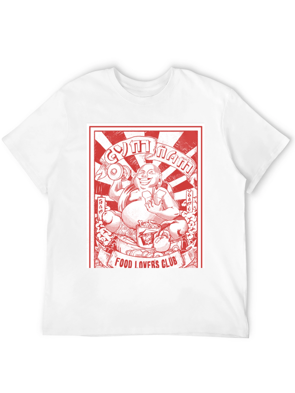 Gym Nam Food Lovers Club T-Shirt