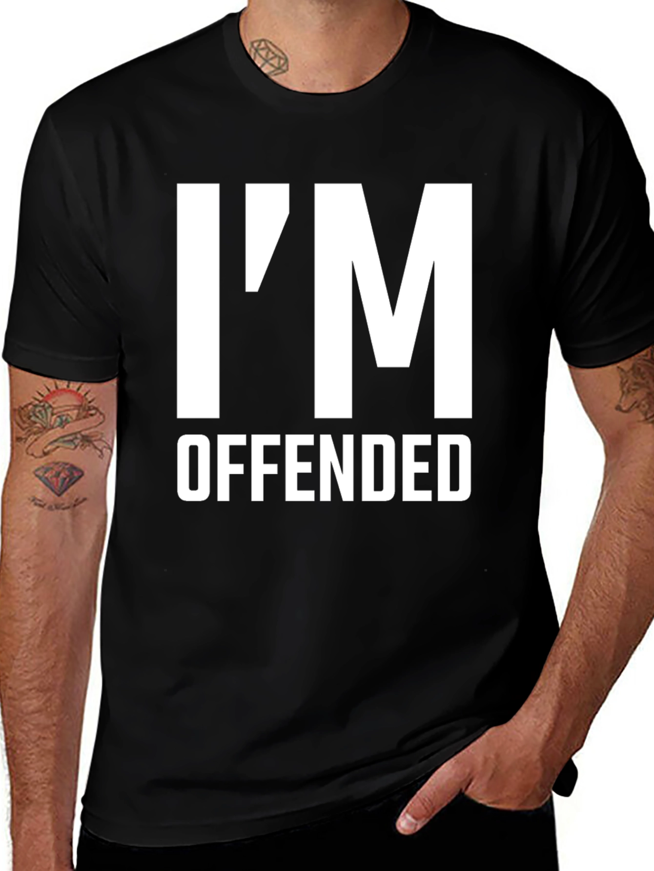 Im Offended Sarcastic Graphic T-Shirt