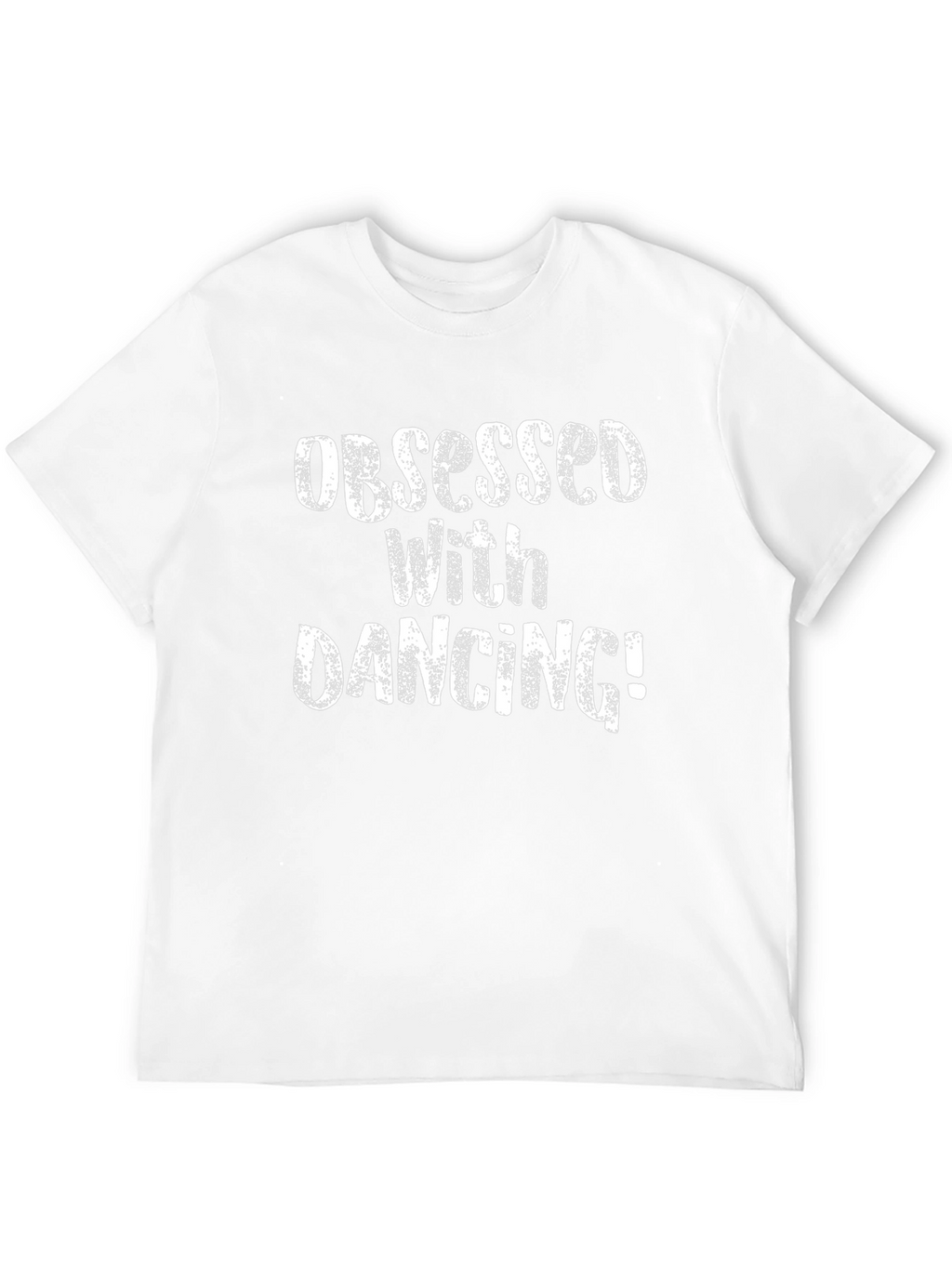 Obsessed With Dancing Graphic Tee - Black Cotton