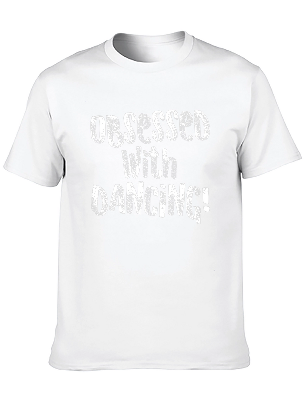 Obsessed With Dancing Graphic Tee - Black Cotton